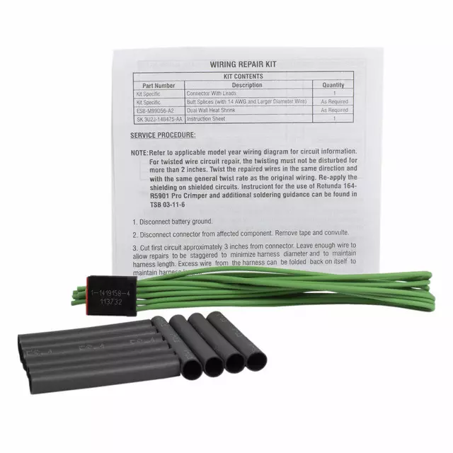AU2Z14S411AHA - : Wire Assembly for Ford Image
