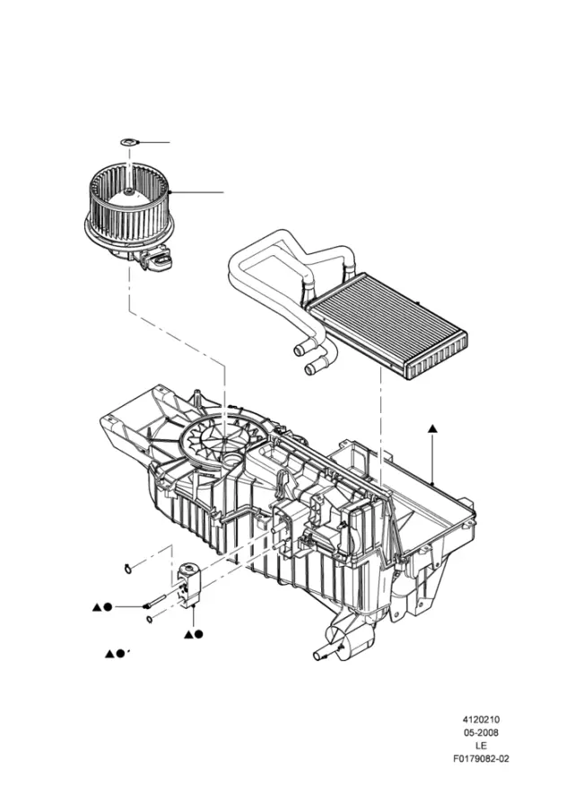 BB5Z19849A - HVAC: Expansion Valve for Ford Image