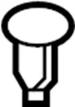 155304022 - Body: Seal Clip for INFINITI: G25, G35, G37, Q40, Q60, QX4 Image