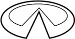 848901MA0A - Body: Emblem for Infiniti Image