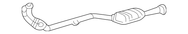 2094900419 - : Exhaust Pipe for Mercedes-Benz: C230 Image