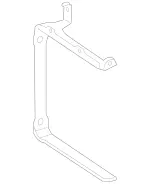 2215000346 - Radiator: Bracket for Mercedes-Benz: CL63 AMG, CL65 AMG, S63 AMG Image