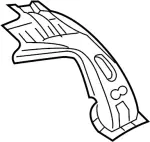 76631AL500 - : Upper Panel for Infiniti Image