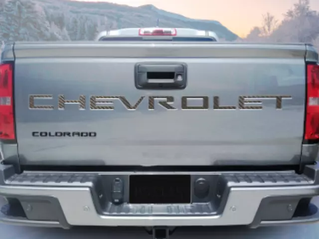 19432570 - Exterior: Exterior Emblem, Chevrolet, Carbon Fiber for Chevrolet: Colorado Image