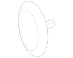 2780310233 - : Pulley Cap for Mercedes-Benz Image
