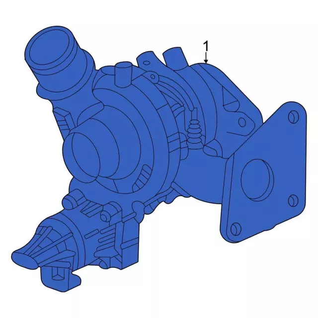 Exhaust Manifold - Ford (MB3Z-6K682-J)