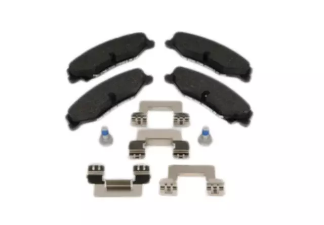 89060331 - : Rear Disc Brake Pad Set with Clips and Bolts for GM Image