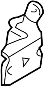 8040150J00 - Body: Upper Hinge for INFINITI: G20 Image image