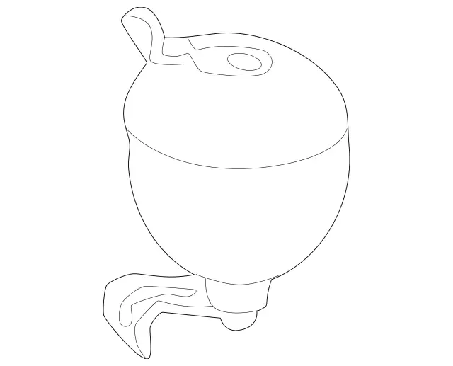 2203270115 - Springs, Suspension and Hydraulics: Air Reservoir for Mercedes-Benz: CL500, CL55 AMG, S430, S55 AMG, SL500, SL55 AMG, SL550, SL600, SL65 AMG Image image