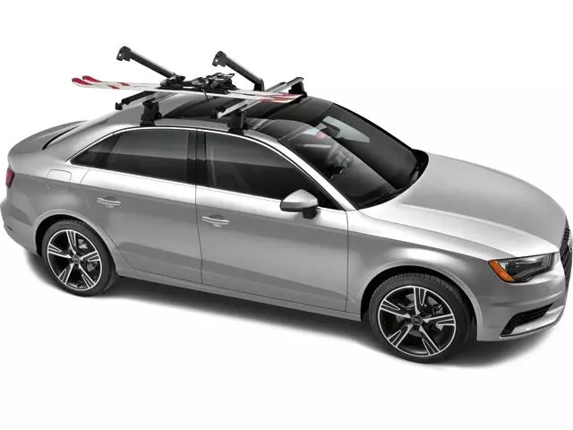 Snowboard/Ski Rack Without Pull-Out Action - Audi (4M0-071-129)