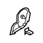 BC3Z2661346AA - Body: Latch Cover for Ford: F-250 Super Duty, F-350 Super Duty, F-450 Super Duty Image