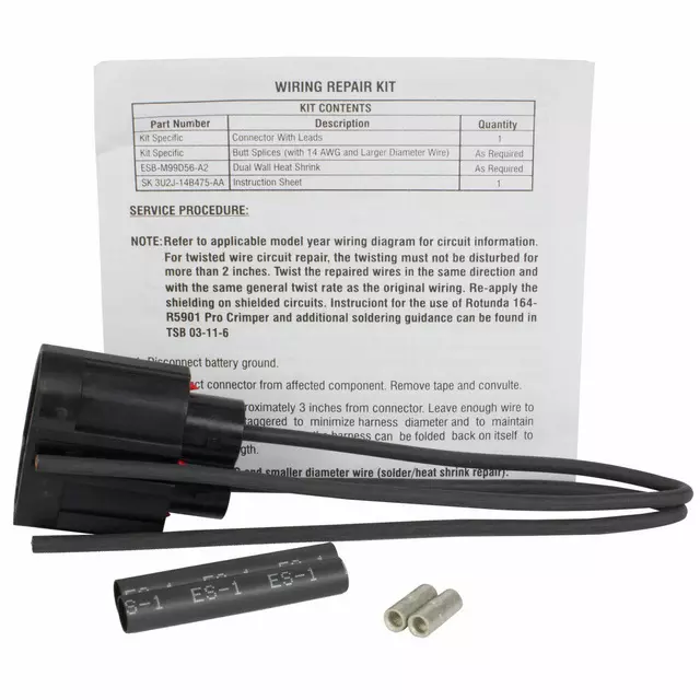 8U2Z14S411SA - : Wire Assembly for Ford Image