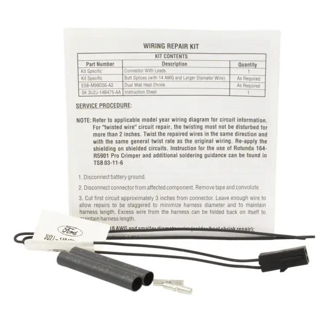 WPT1538 - : Wire Assembly for Ford Image