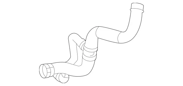1675002702 - Radiator: Coolant Hose for Mercedes-Benz: GLE580, GLS580 Image image