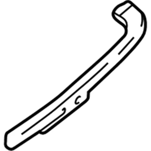 YR3Z76423A19AAA - Body: Belt Molding for Ford Image