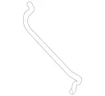 2025000375 - : Overflow Hose for Mercedes-Benz Image