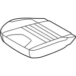 GJ5Z7862901BC - Body: Seat Cover for Ford: Escape Image