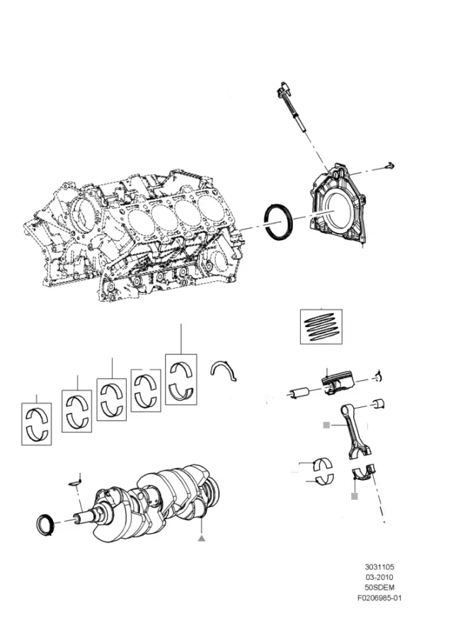 BR3Z6C315B - Electrical: Crankshaft Sensor for Ford Image