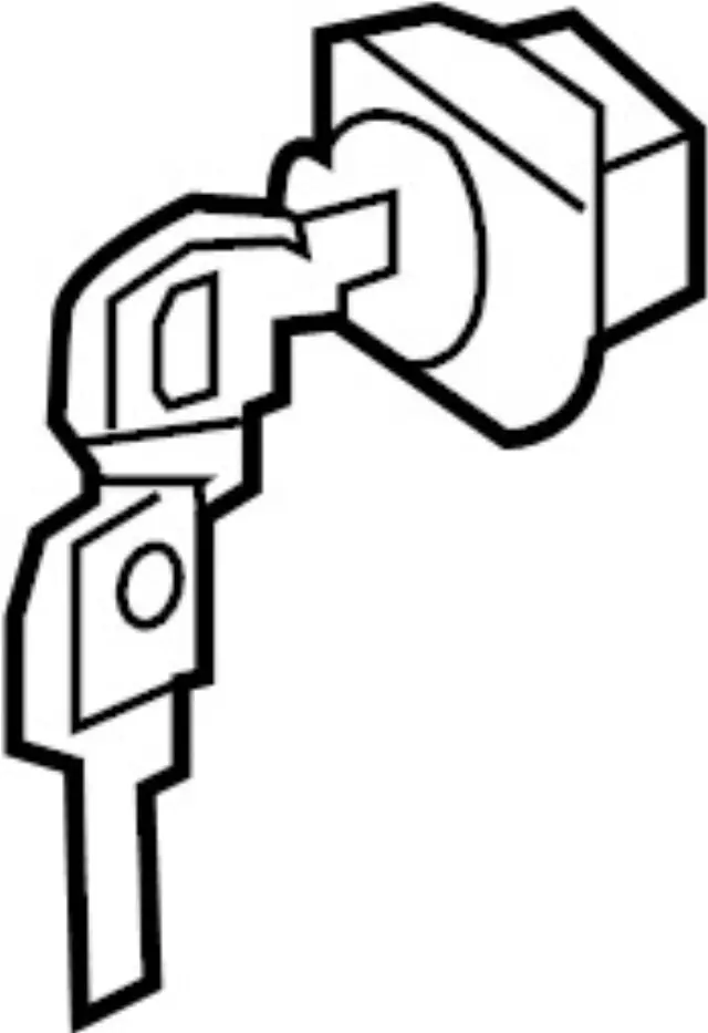 805605DM0A - Body: Cylinder &amp; Keys for INFINITI: QX30 Image