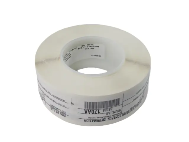 68568170AA - : Vehicle Emission Control Information Label for Mopar Image