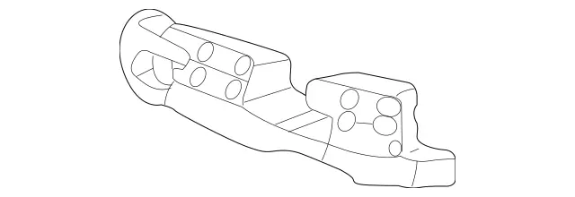 2098851737 - Body: Energy Absorber for Mercedes-Benz Image
