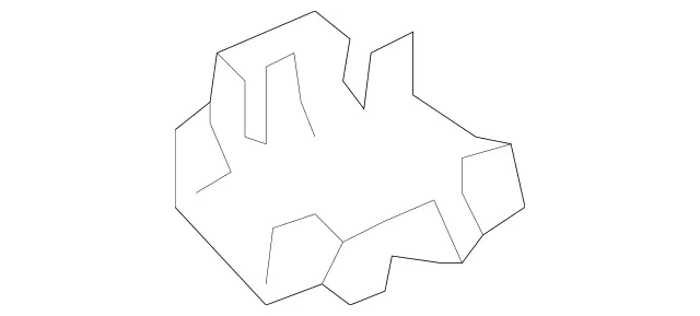 1991009864 - Sliding Sunroof: Trim Strip Clip for Mercedes-Benz: C250, C300, C350 Image image