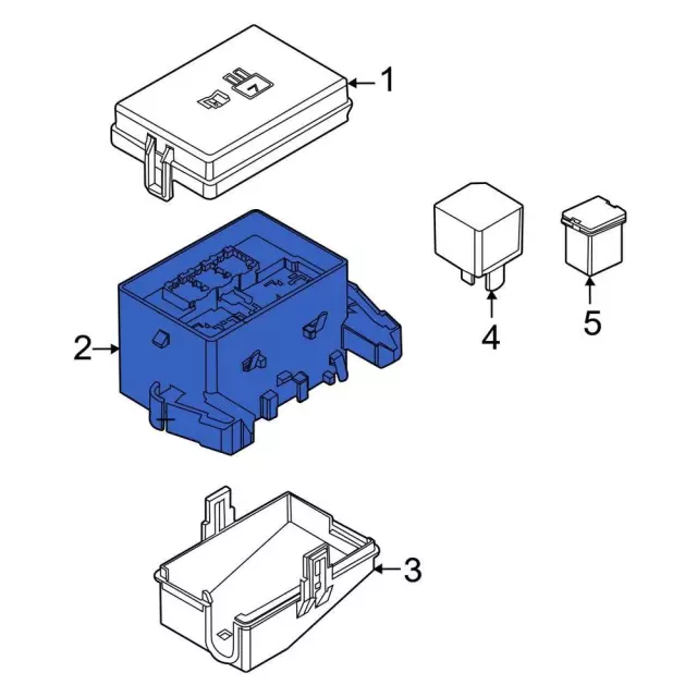 ML3Z14A068AE - : Fuse And Relay Center for Ford: F-150 Image