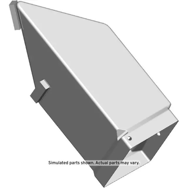 84956106 - Body: Air Outlet for Chevrolet: Express 1500, Express 2500, Express 3500, P30 | GMC: Savana 1500, Savana 2500, Savana 3500 Image