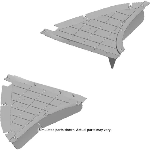 84071765 - : Front Tire Front Air Deflector for Cadillac: CT6 Image