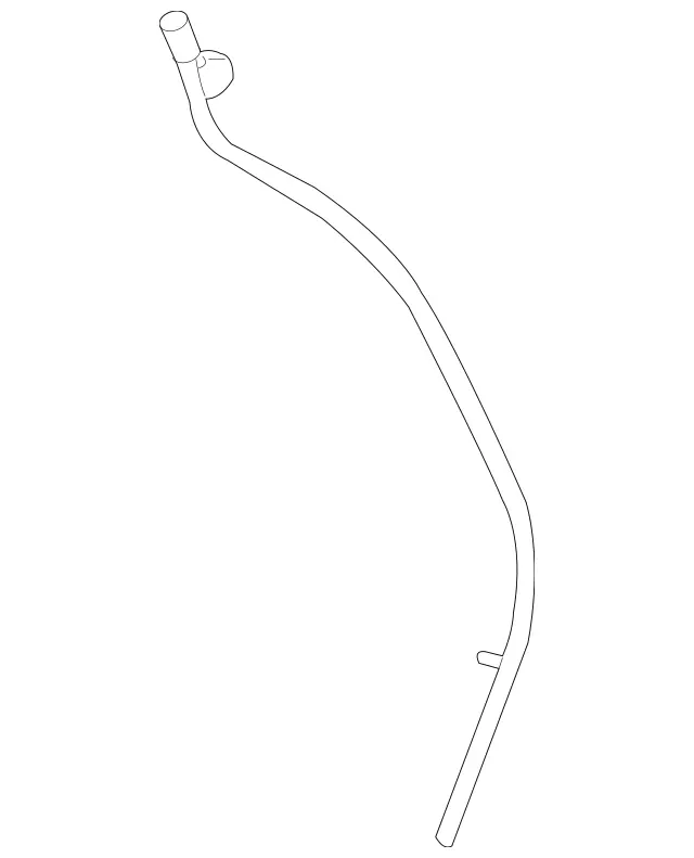 2720101866 - Engine: Tube for Mercedes-Benz Image