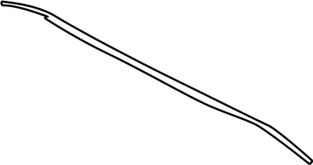 668301W500 - Body: Cowl Grille Seal for INFINITI: QX4 Image