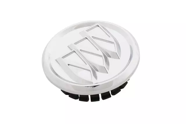 9594955 - : Polished Wheel Cap with Tri-Shield Logo for Buick: LaCrosse, Lucerne, Park Avenue, Regal Image