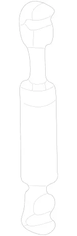 2087500136 - Body: Convertible Top Cover Lift Support for Mercedes-Benz Image