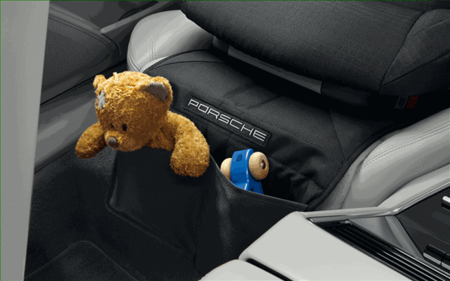 95804480180 - Interior: Child Seat Mat for Porsche: 718 Boxster, 718 Cayman, 911, Cayenne, Macan, Panamera Image