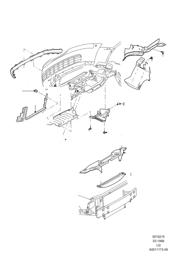 N808720S307 - Body: Valance Panel Bolt for Ford Image