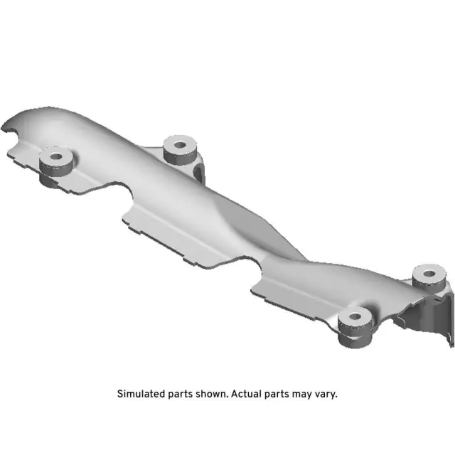 97333893 - Exhaust: Heat Shield for Chevrolet: Express 2500, Express 3500, Express 4500, Silverado 2500 HD, Silverado 2500 HD Classic, Silverado 3500, Silverado 3500 Classic, Silverado 3500 HD | GMC: Savana 2500, Savana 3500, Savana 4500, Sierra 2500 HD, Sierra 2500 HD Classic, Sierra 3500, Sierra 3500 Classic, Sierra 3500 HD Image