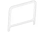 4637351300 - : Window Guide Rail for Mercedes-Benz Image