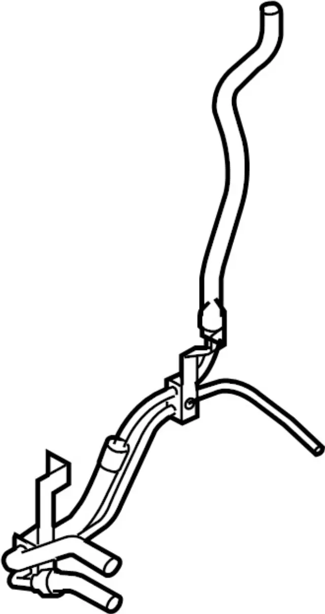 49721JK000 - Steering: Return Line Assembly for INFINITI: EX35, EX37, G25, G35, G37, Q40, QX50 Image