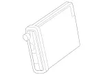 1678305402 - Heating and Ventilation: Heat Exchanger for Mercedes-Benz Image