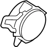 214874GB0C - : Fan Motor for Infiniti Image