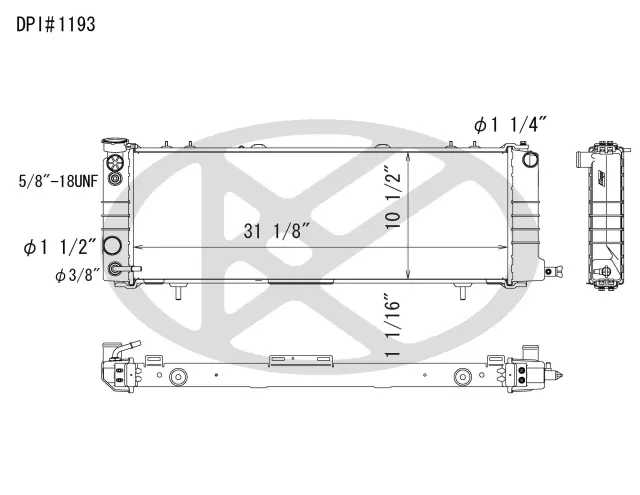 A1193 - : Koyorad Radiator for Koyo Image