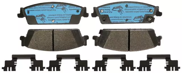 Ceramic Rear Disc Brake Pad Kit - GM (19427994)