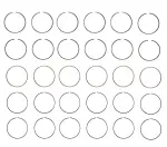 S9413650 - : Engine Piston Ring Set for Enginetech Image