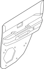 829004J900 - : Finisher Assembly-Rear Door, Right-hand for Infiniti Image