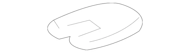 1717950996 - Body: Rear Cover Insulator for Mercedes-Benz Image