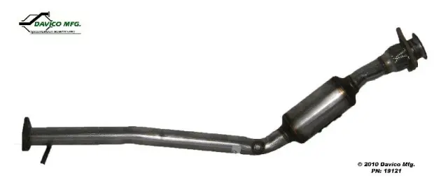 19121 - Exhaust: Direct Fit Catalytic Converter for DAVICO CONVERTERS Image