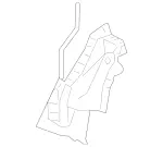 1647201035 - Front Doors: Door Lock for Mercedes-Benz: GL320, GL550, ML320, ML350, ML450, ML500, ML550, ML63 AMG Image