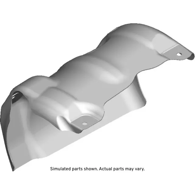 12705658 - : Part# 12705658 Driver Side Turbocharger Heat Shield for Chevrolet: Silverado 2500 HD | GMC: Sierra 2500 HD, Sierra 3500 HD Image