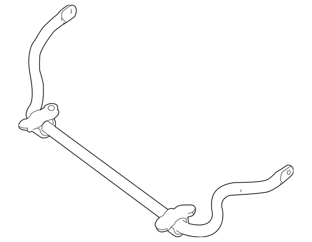 2043230665 - Springs, Suspension and Hydraulic Components: Torsion Bar for Mercedes-Benz: C250, C300, C350, E550 Image image