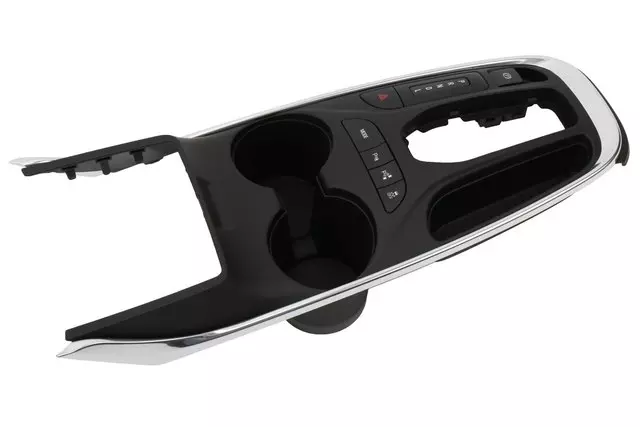 Galvano Silver Front Floor Console Accessory Trim Plate - GM (84241583)